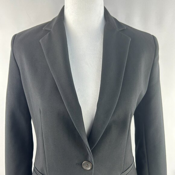 Zara Basic classic chic fitted black blazer - Women Small - Picture 2 of 7
